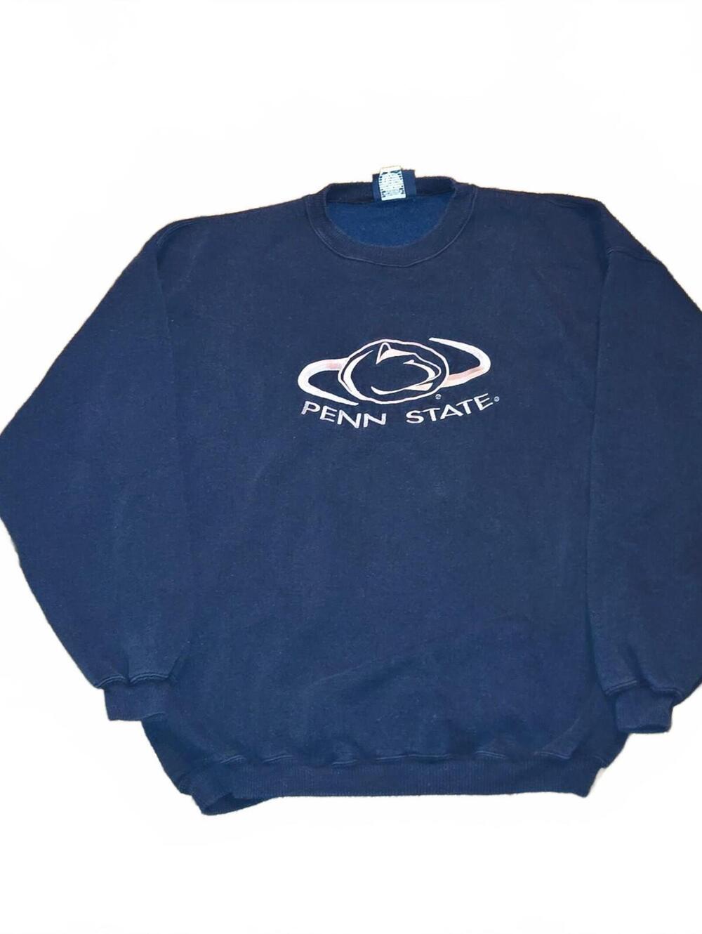 Vintage Penn State Nittany Lions Sweatshirt Men's XL Navy Blue Made in USA